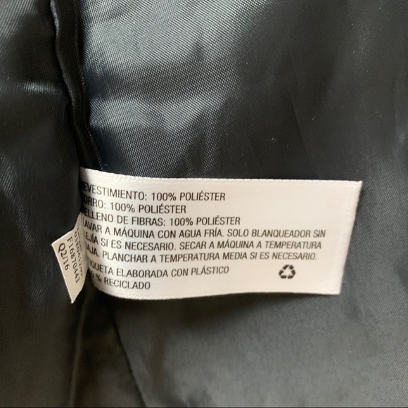 Cat & Jack Target Brand Charcoal Big Kid Hybrid Full Zip Jacket Size XL NWOT - Picture 6 of 6